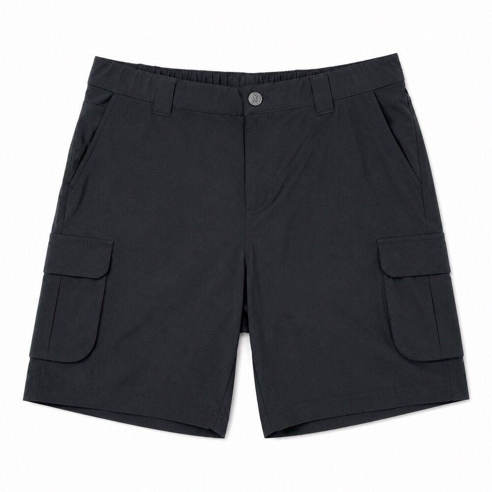 LP Power Shorts Men's XL Black Nylon Stretch Cargo Hiking Activewear Athletic